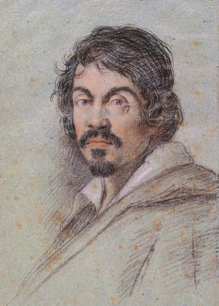 Pintor italiano Leoni Caravaggio