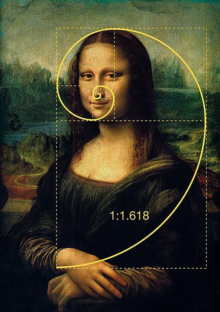 mona lisa leonardo da vinci proporcion aurea numero aureo espiral de oro 1