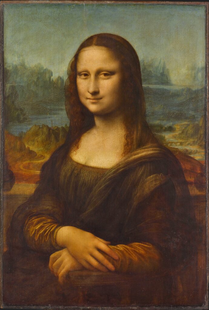 pintura italiana Leonardo da Vinci Mona Lisa