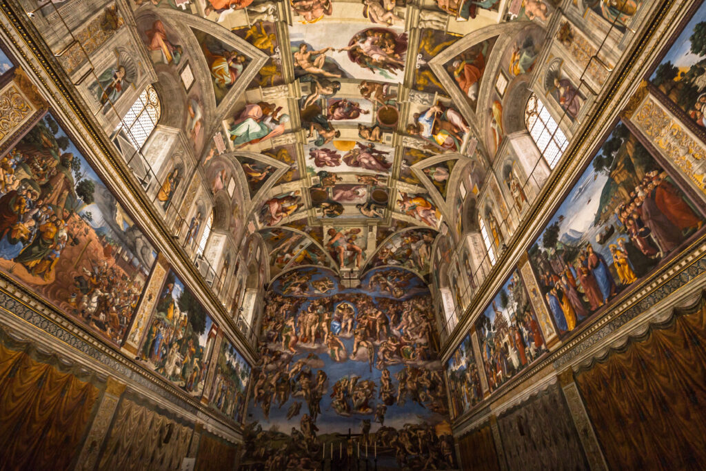 pintura italiana capilla sixtina