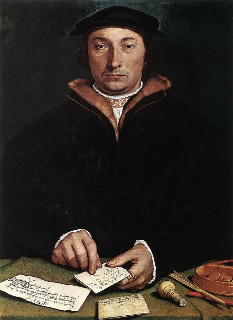 Retrato de Richard Southwell por Hans Holbein el Joven