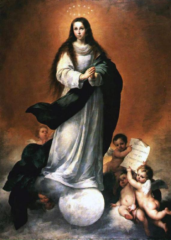 BARTOLOME ESTEBAN MURILLO LA INMACULADA CONCEPCION ESPANA