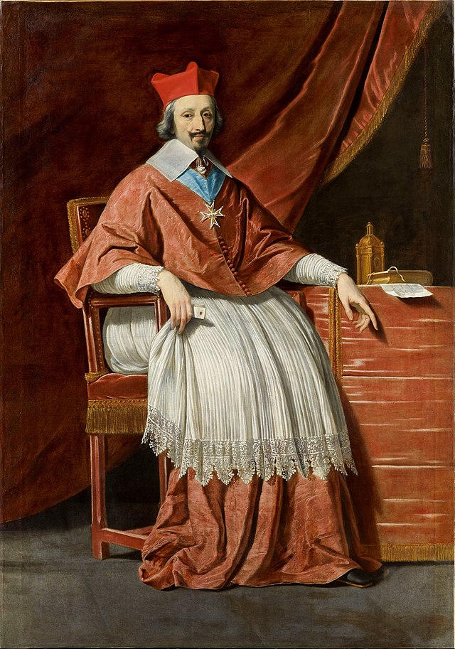 El cardenal Richelieu c. 1642