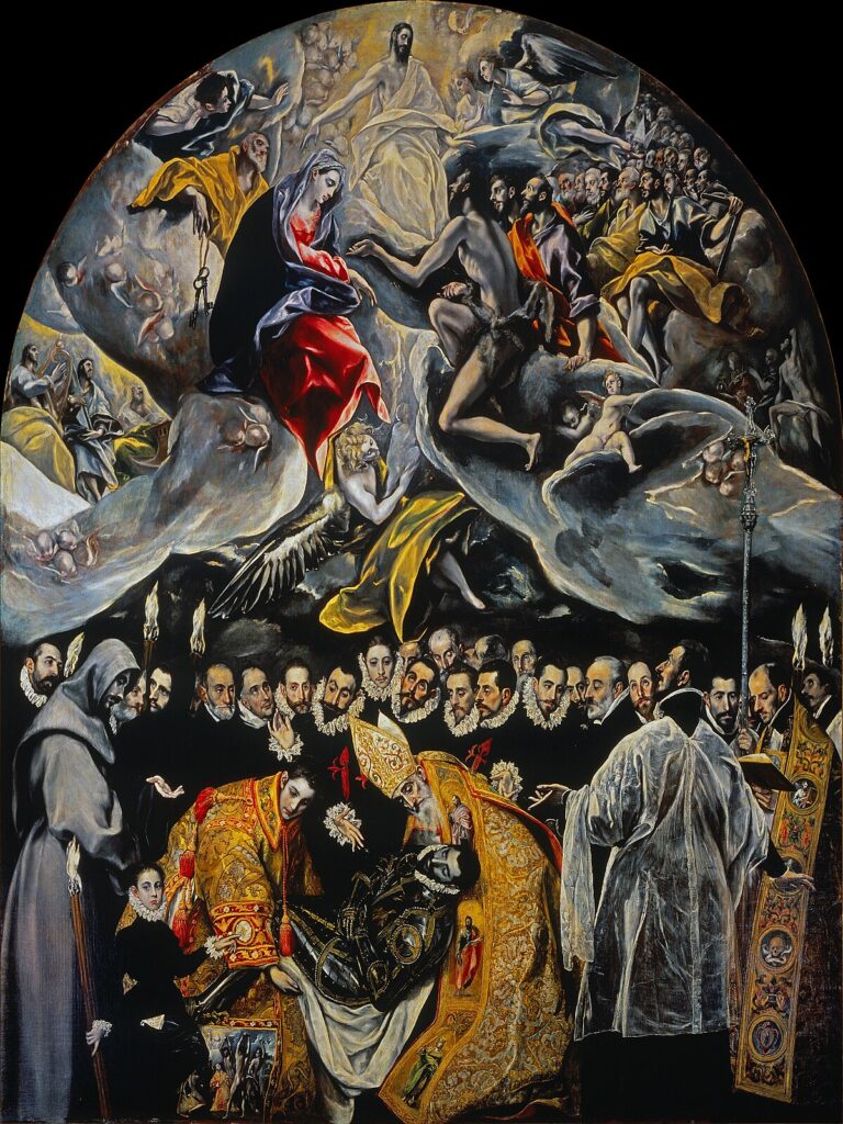 El entierro del Conde de Orgaz El Greco