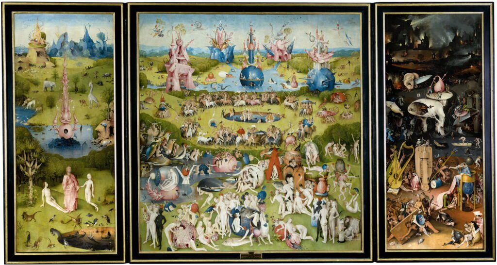 El jardin de las delicias de Hieronymus Bosch