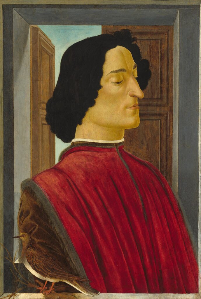 Giuliano de Medici by Sandro Botticelli