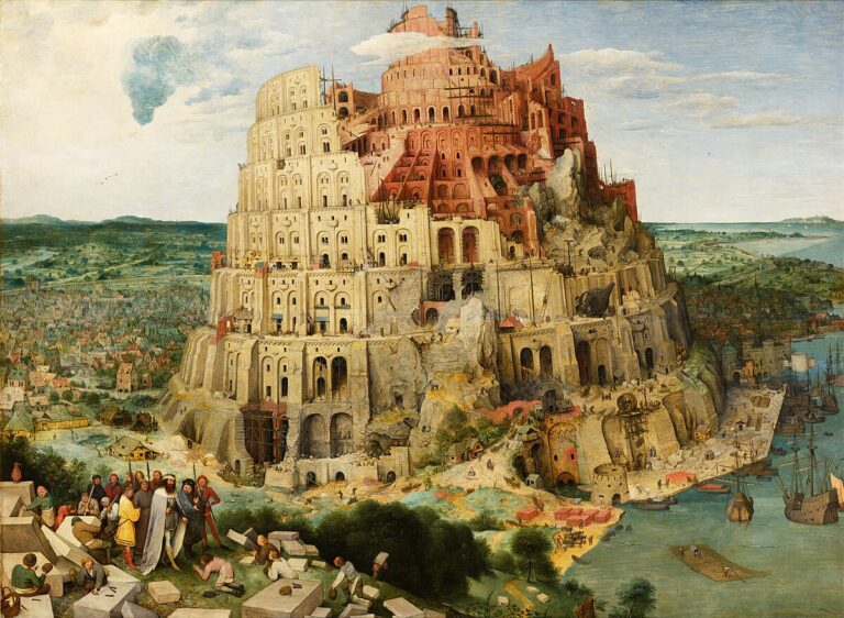 La torre de Babel de Pieter Bruegel el Viejo