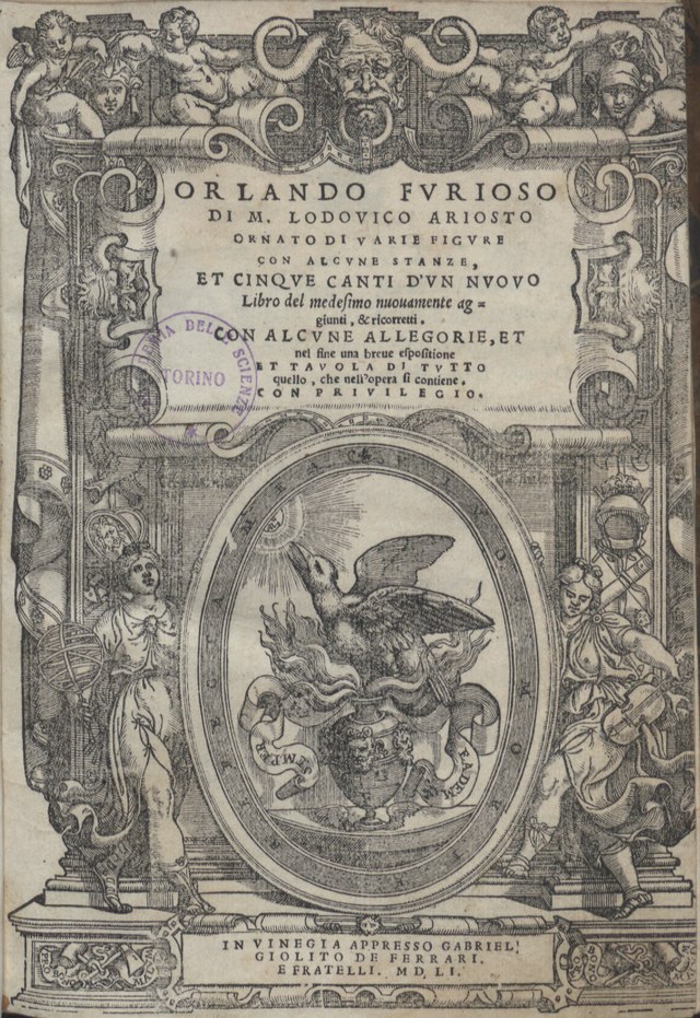 Orlando Furioso de Ludovico Ariosto