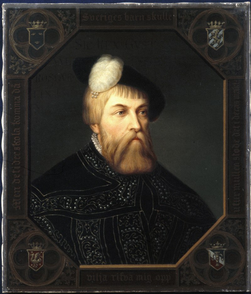 Retrato Gustav Vasa Livrustkammaren