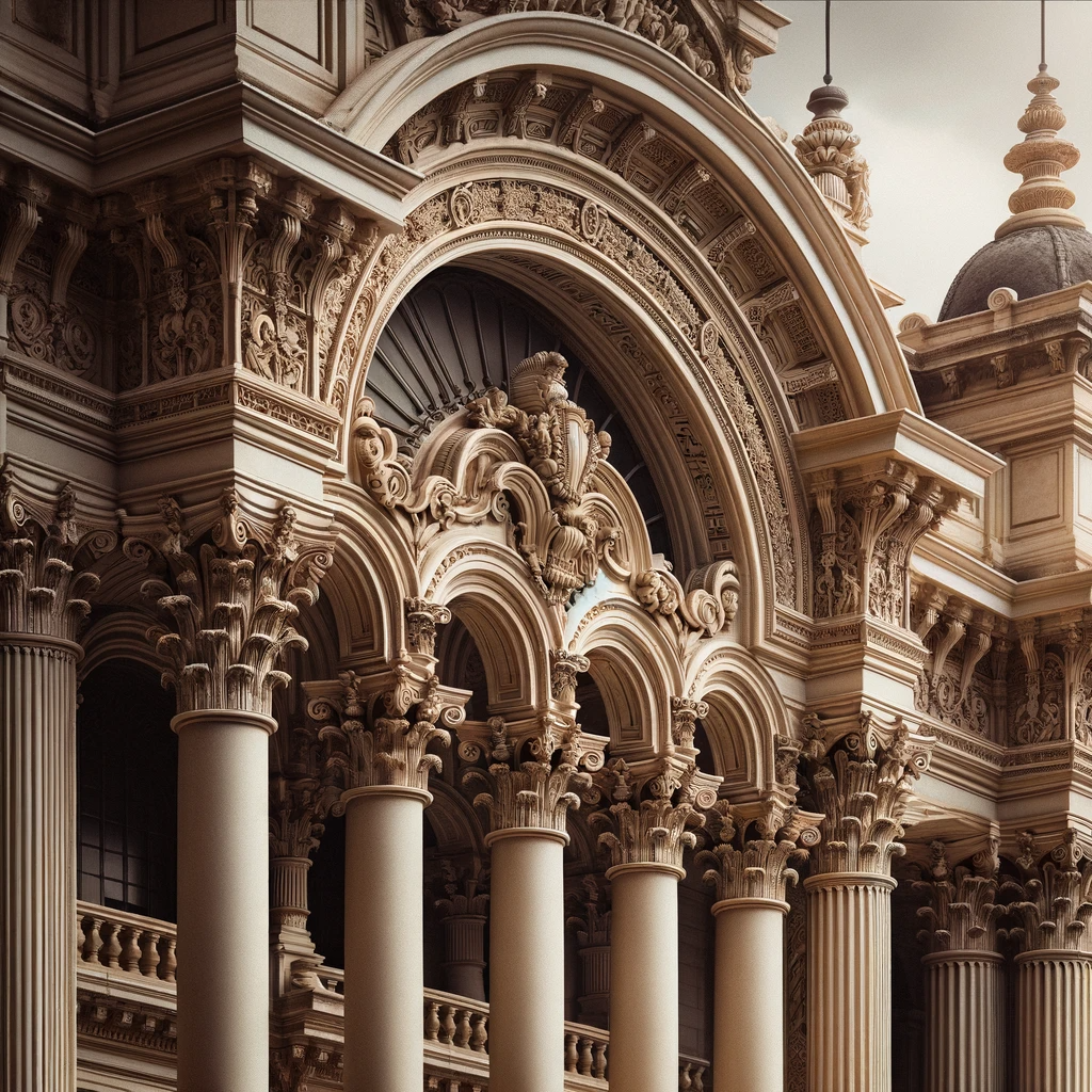 arquitectos renacentistas espanoles incorporaron elementos clasicos como columnas pilastras arcos de medio punto frontones y cupulas