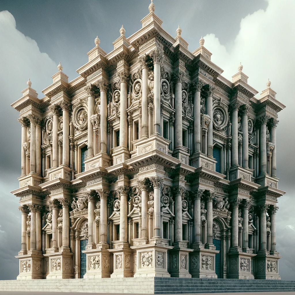 fachadas de los edificios renacentistas en Espana