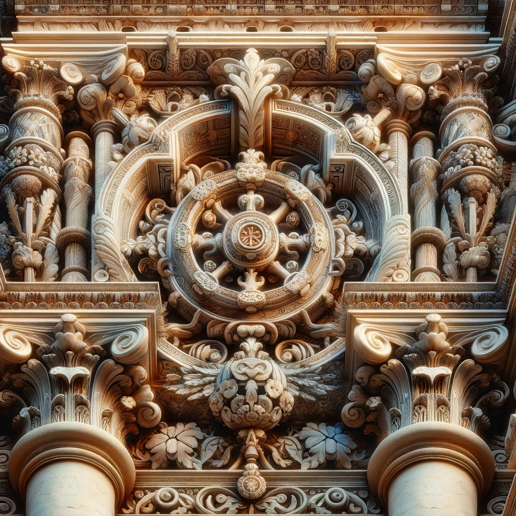 la arquitectura renacentista espanola presenta una decoracion cuidadosa y detallada