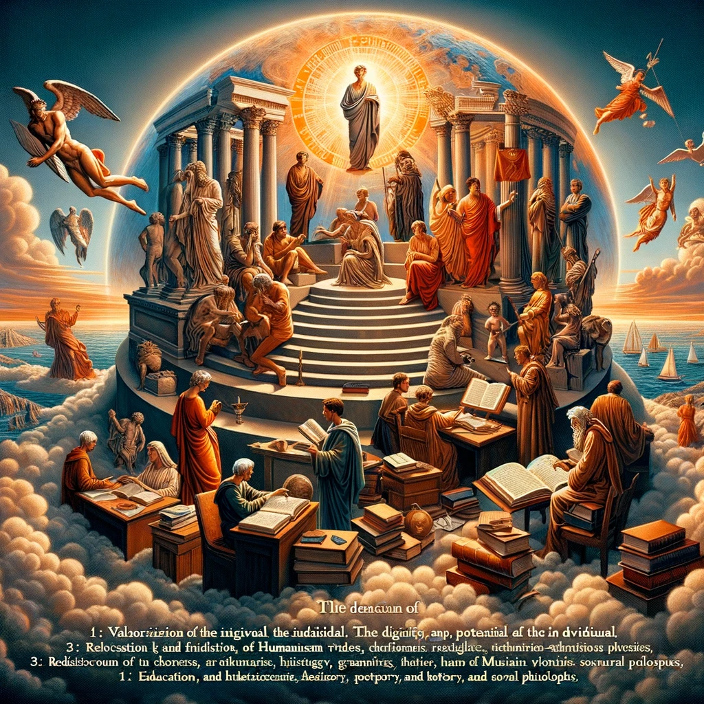 la definición y los principios del Humanismo durante el primer Renacimiento