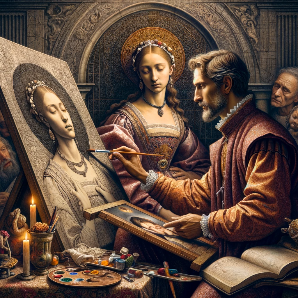 pintura de retratos del Renacimiento ingles