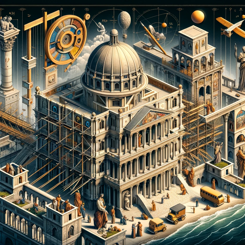 representa las innovaciones en diseno y construccion durante el primer Renacimiento