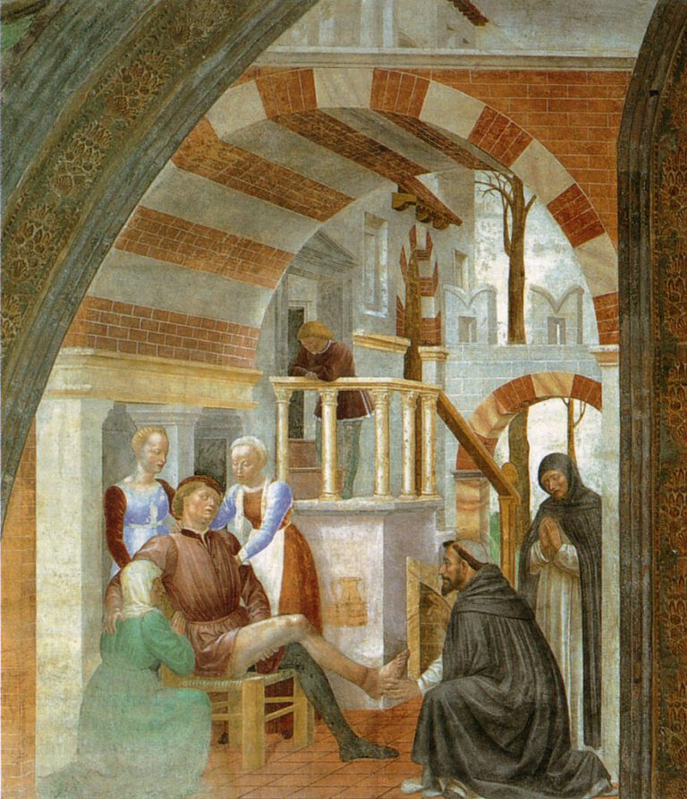 Frescos de la Capilla Sforzesca 1470s Vincenzo Foppa