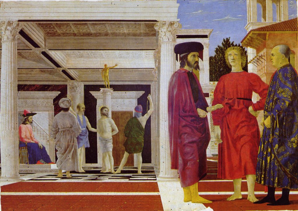 La Flagelacion de Cristo Piero della Francesca