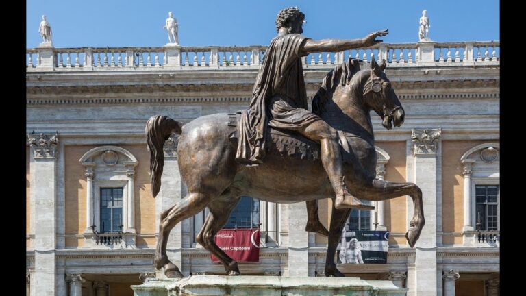 La estatua ecuestre de Marco Aurelio