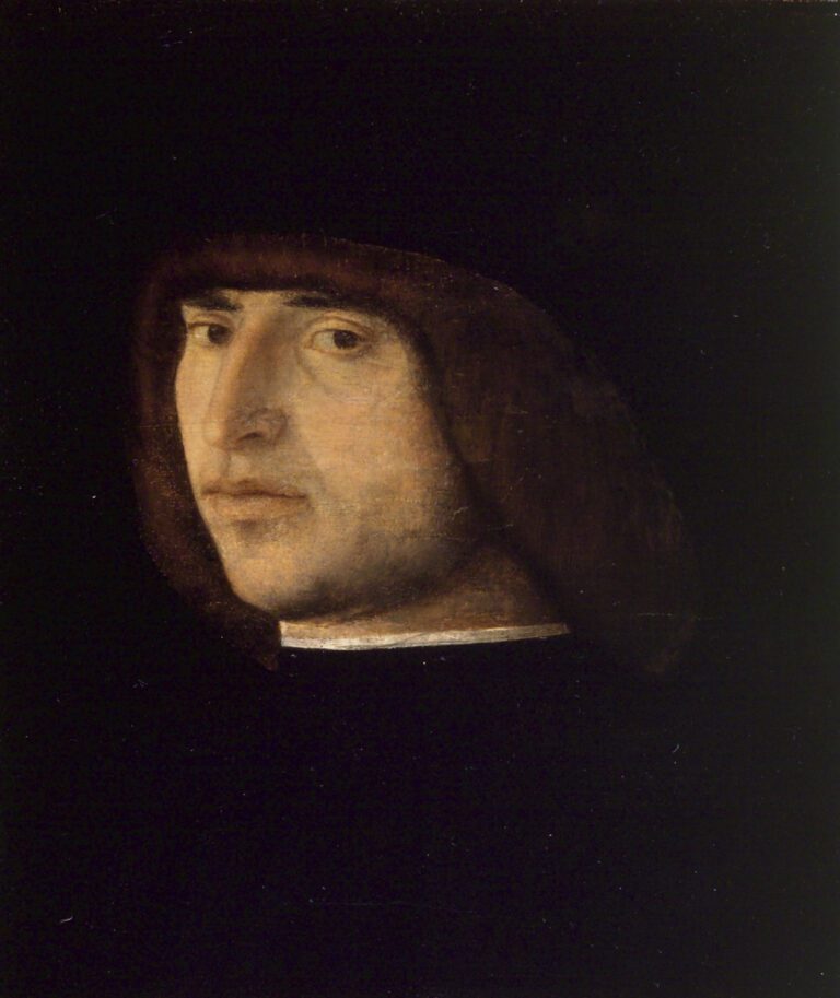 Retrato de un Hombre de Giovanni Bellini