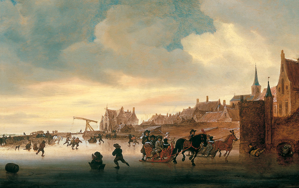 la belleza fria paisajes invernales en la pintura holandesa del siglo de oro