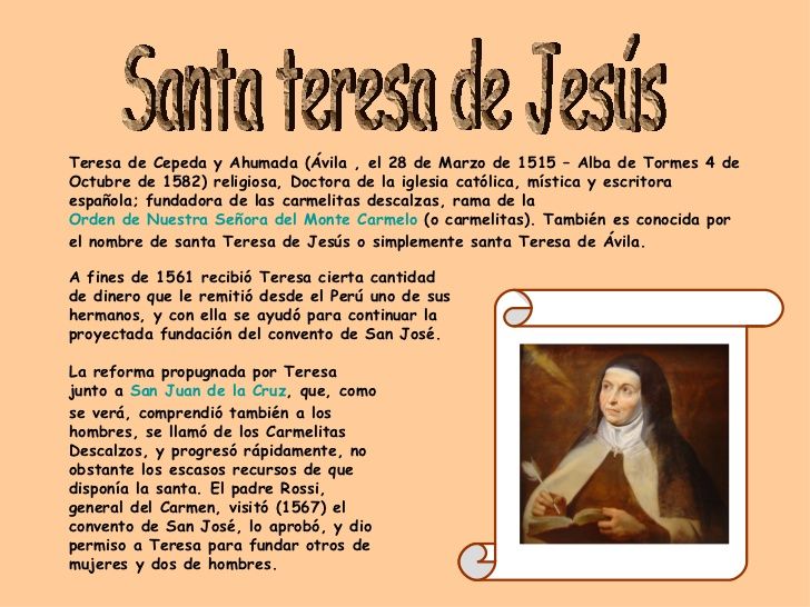 santa teresa de jesus la influencia de una mujer en la literatura religiosa del renacimiento